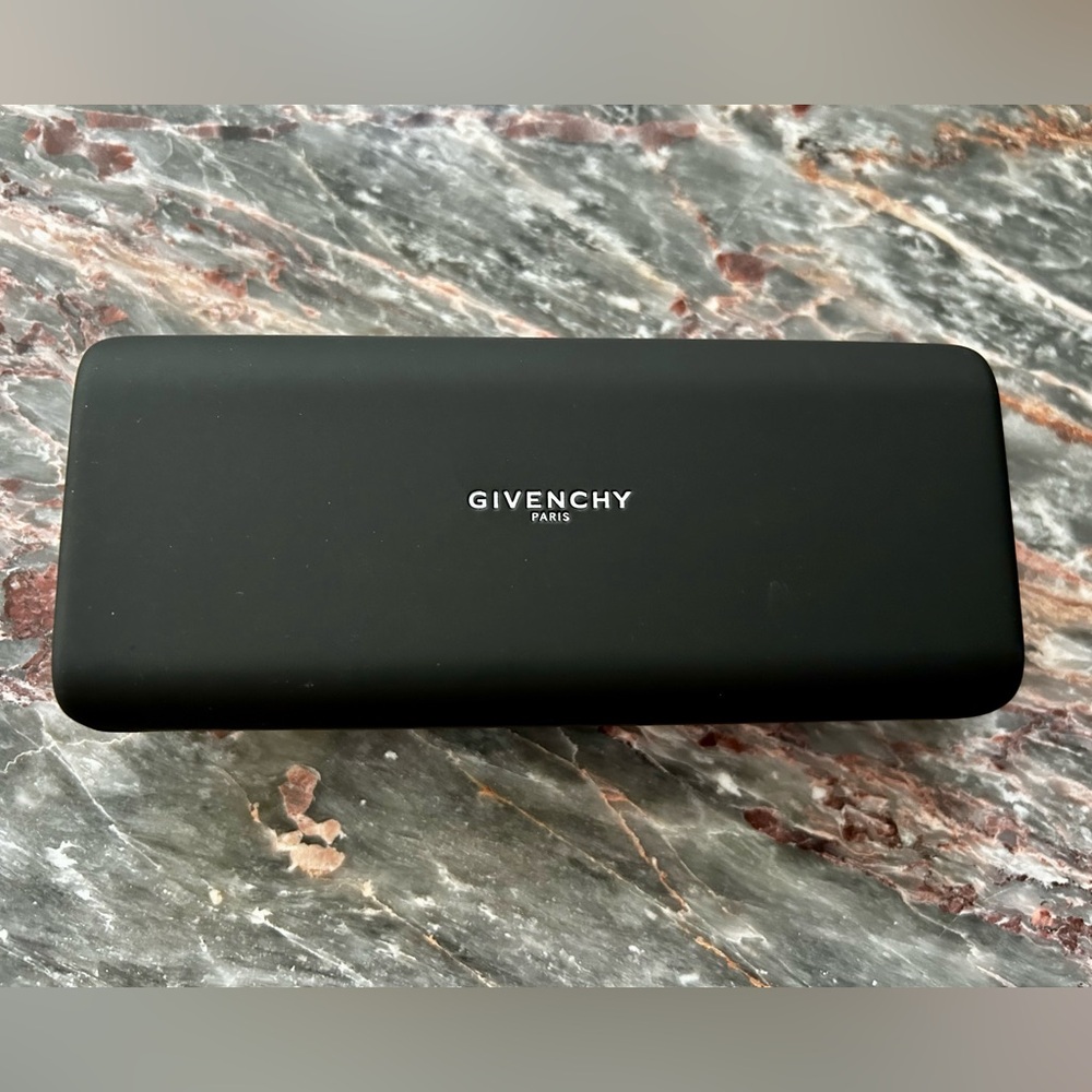 Givenchy Matte Black Eyewear Case